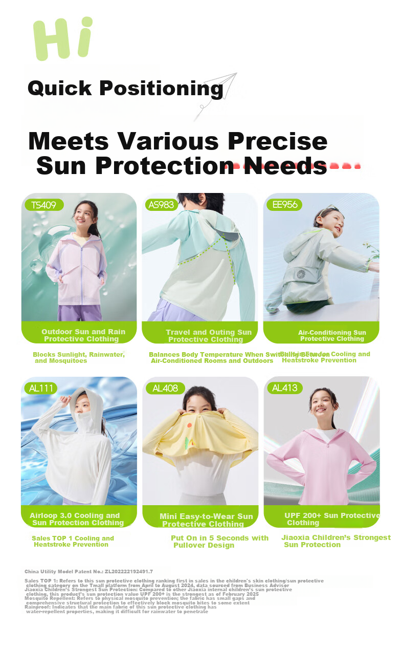 Beneunder Kids UV Protection Jacket Unisex Breathable Sunproof Coat AS983 Frosty White Size 110 1