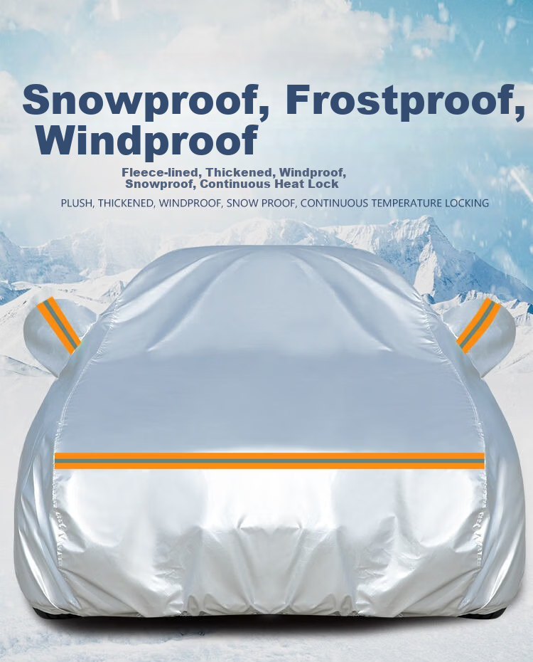 Dengjin Tesla Model Y Full Car Cover Electric Vehicle Rainproof Heat Insulation Sunshade Winter Snowproof 2