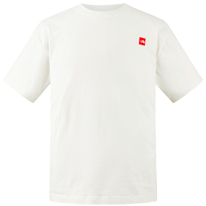 The North Face Men's Cotton Printed Loose Fit Short Sleeve T-Shirt Outdoor Summer New 8C4M Dune White/QLI S