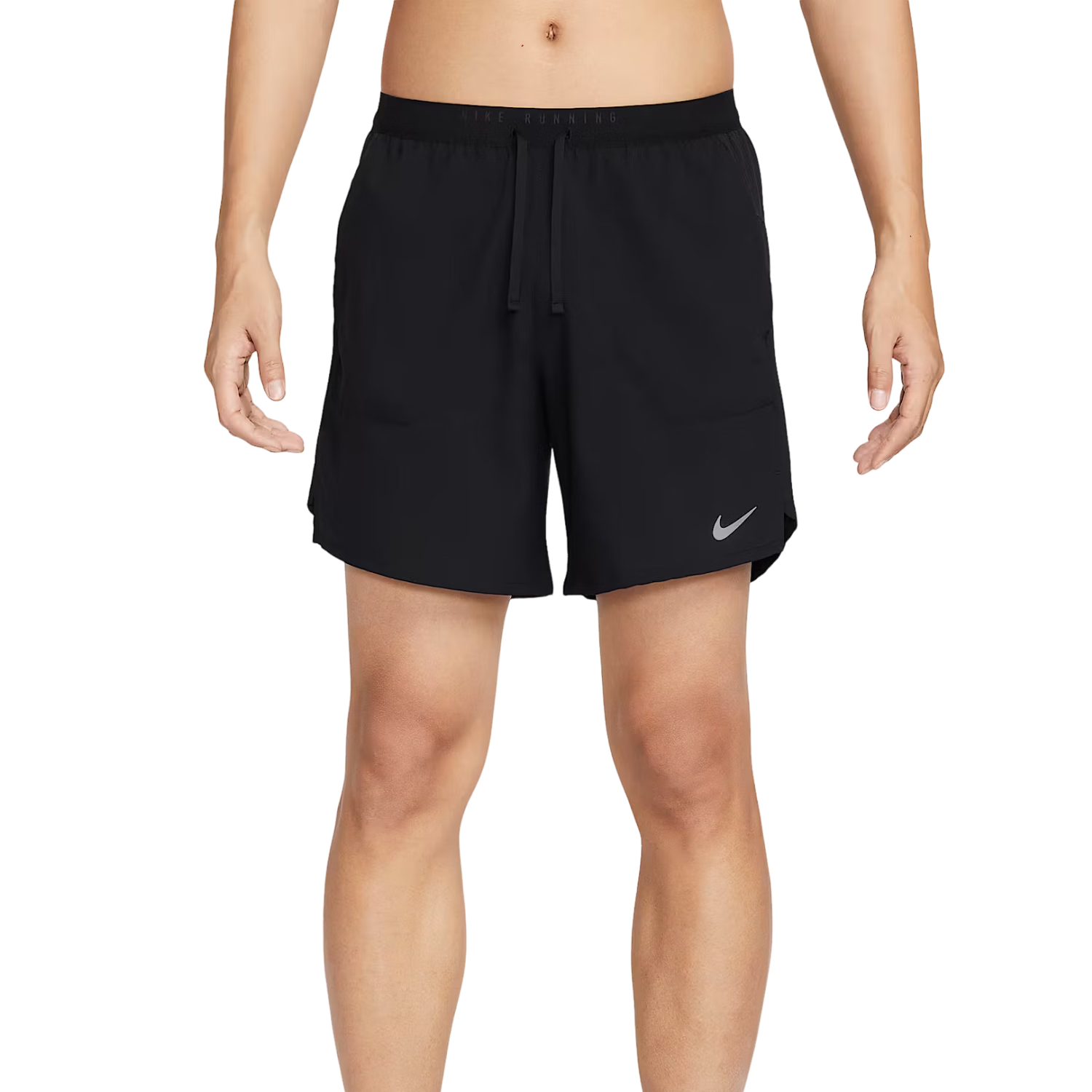 NIKE Men's Shorts, Sports Casual Woven Athletic Pants, IF2051-010, Black/gray, Size M