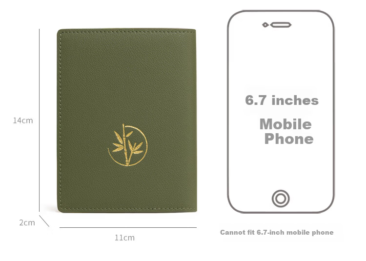 Mood 2026 New Leather Short Wallet Card Holder Passport Case Travel Essential Gift for Women 10