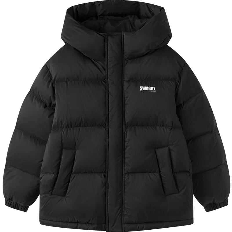 BALABALA Kids Down Jacket Boys Girls 2025 Winter Baby Coat Parent-Child Warm Thick Puffer Jacket Big Kids