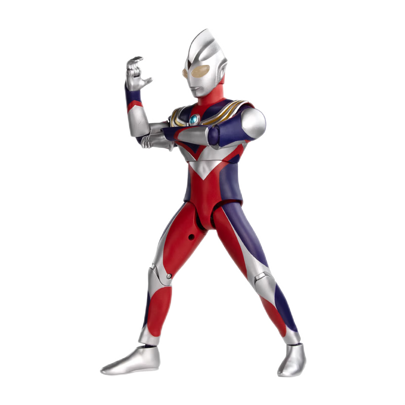 Bandai Ultraman Children's Toy Boys Birthday Gift Giant Super Articulated Tiga 12001