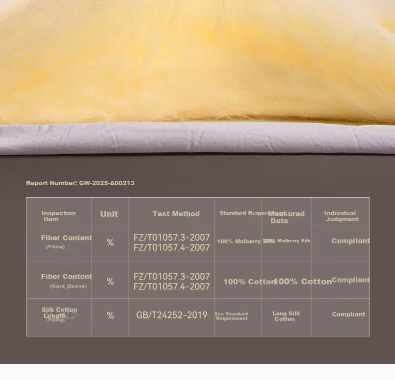 SILKUEEN "Golden Harmony" 100% Premium Mulberry Silk Gold Thread Wedding Quilt Set 2+4 Jin 220*240cm 7