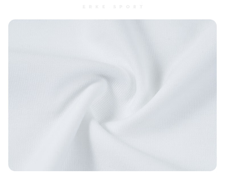 ERKE [Yu Shi Same Style] Men's Round Neck Short-Sleeve Knit Top, Summer Outdoor Antibacterial Sports T-Shirt, Casual Outerwear 20
