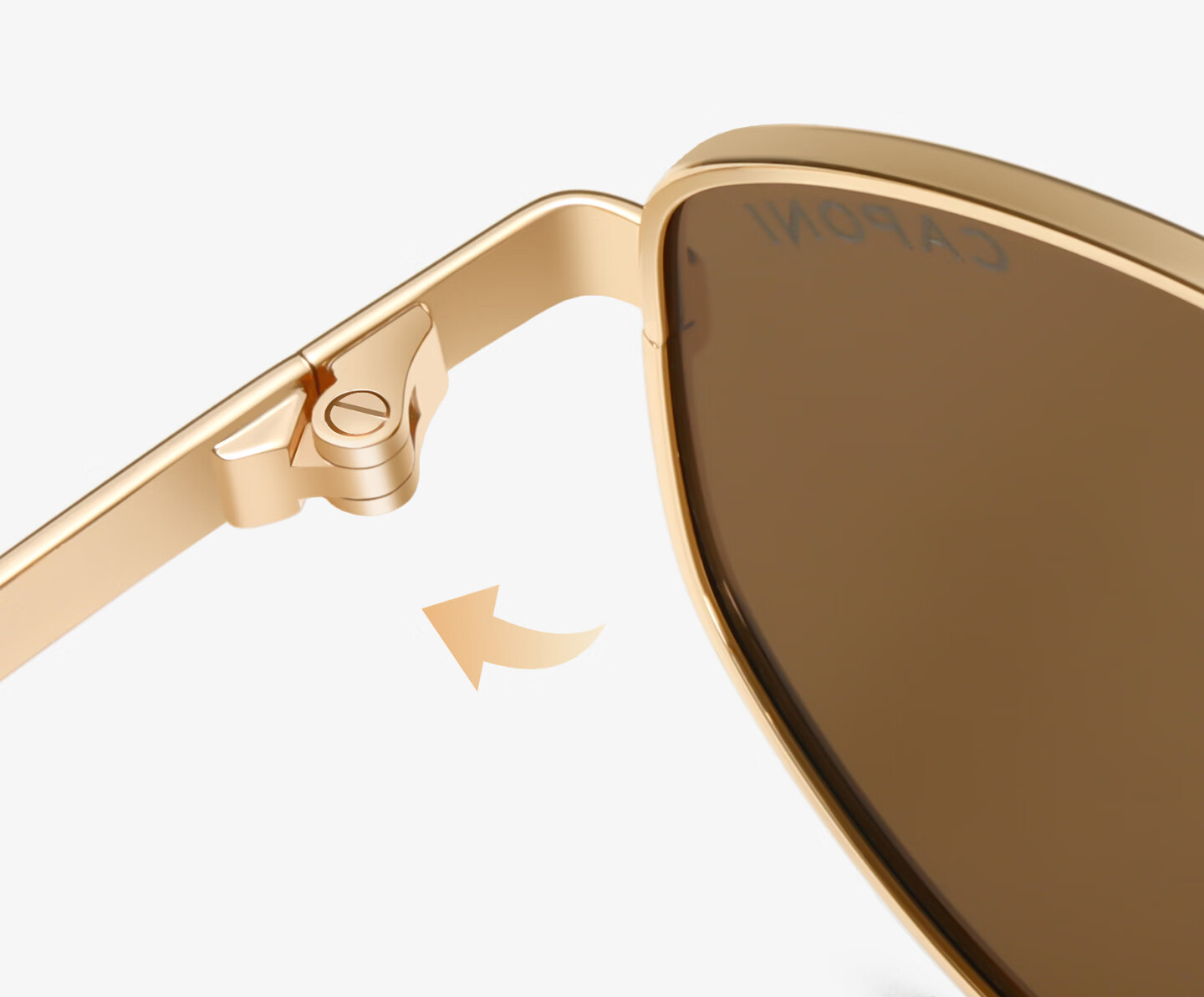 CAPONI Vintage Style Polarized Sunglasses for Women 2026 New UV400 Sun Protection Retro Trendy Eyewear 27
