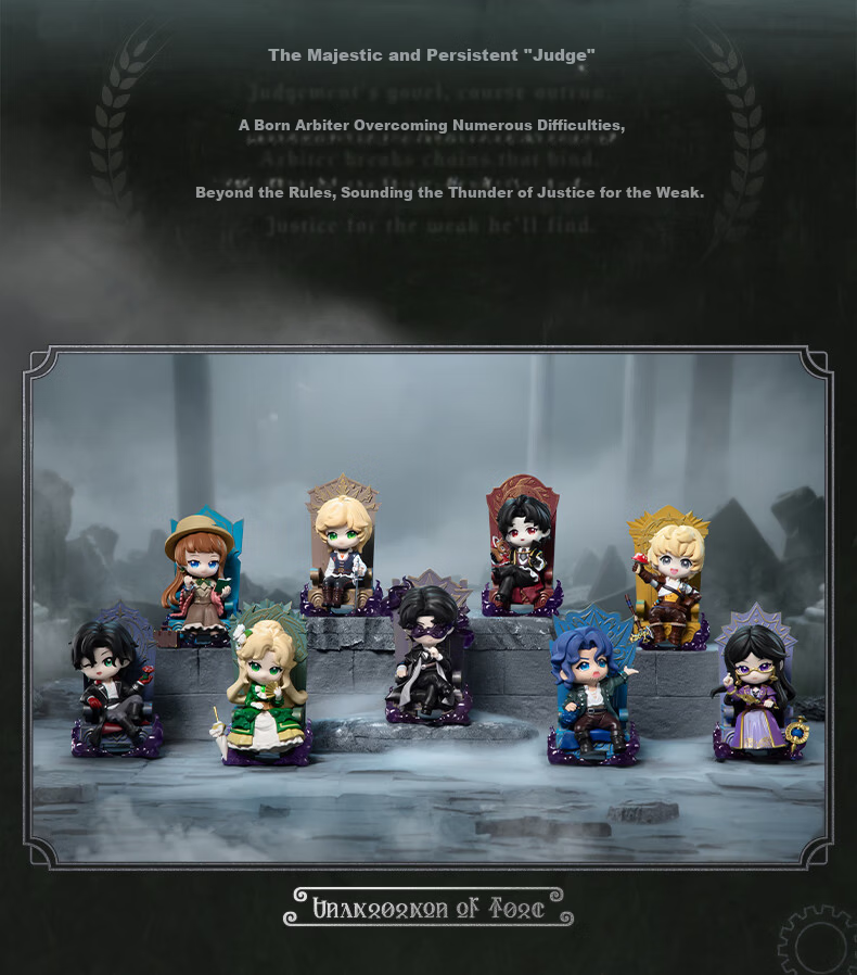 Funism [International Women's Day Gift] Funism The Master of Secrets Fate Invitation Blind Box Klein Figurine Display Stand with Box 23