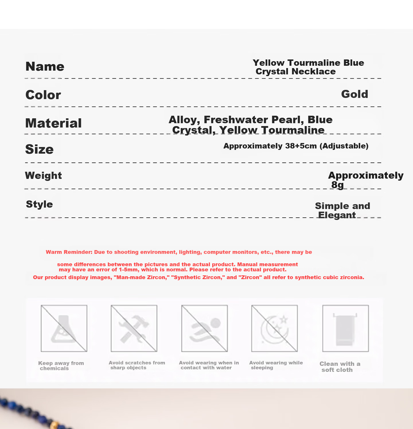 Qlady Huangta Crystal Pearl Necklace for Women High-End 2026 New Year Edition Luxury Niche Clavicle Sweater Chain Birthday Gift 5