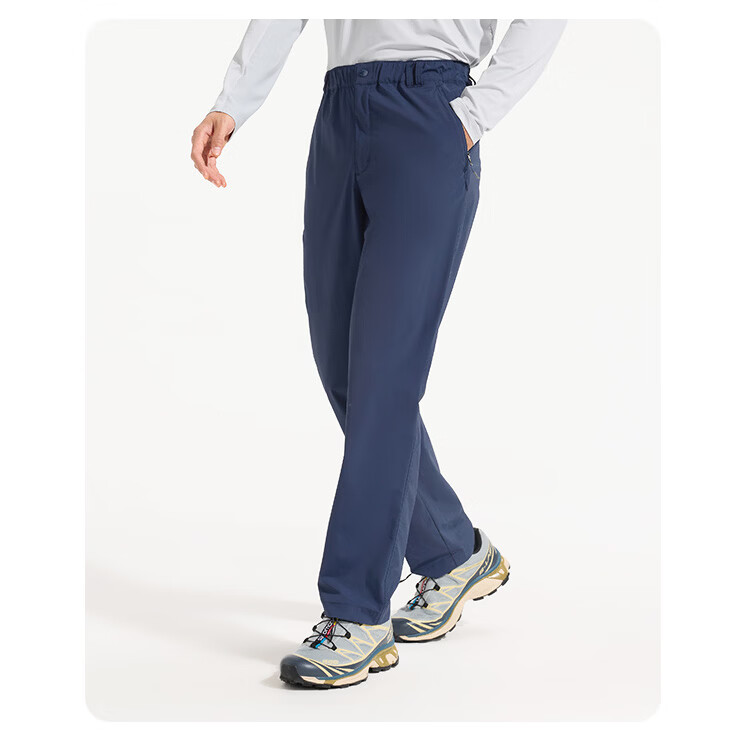 Columbia Men's Spring Summer 2026 Breathable Quick-Dry Pants UV Protection Stretch Casual Pants XE9845 010 7