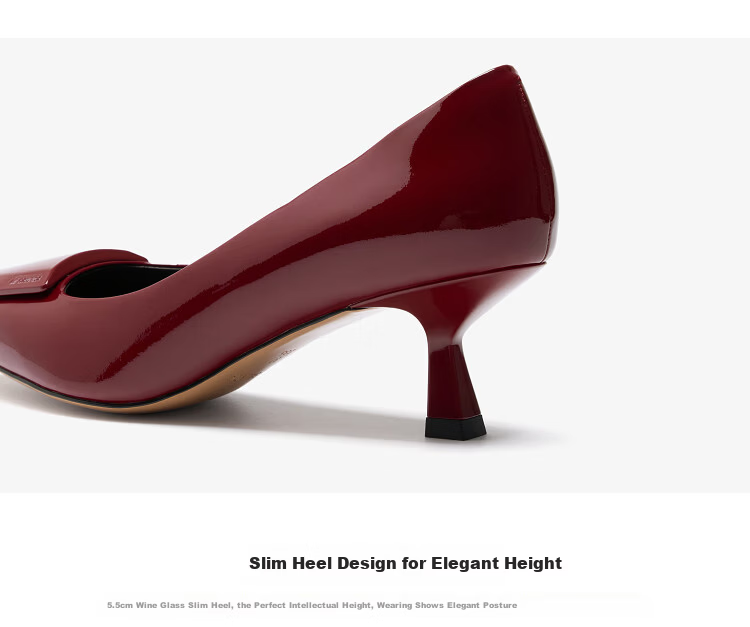 Le Saunda 2026 Spring New Elegant Pointed Toe Commuting Stiletto Pumps for Women 61511 Midnight Black BKP Size 35 7