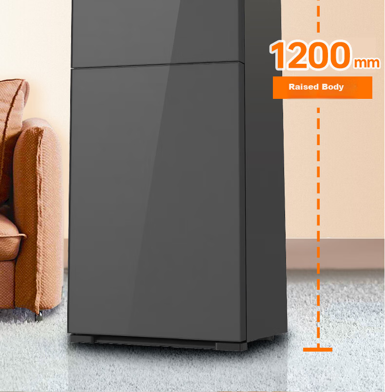 MeiLing High-End Large Capacity Tea Bar Machine Home Living Room Bottom-Loading Tea Bar Cabinet Spray Boil Tea Vertical Water Dispenser Anti-Overflow Anti-Dry Burn Kettle MY-H337 Small Fountain MAX3.0 13
