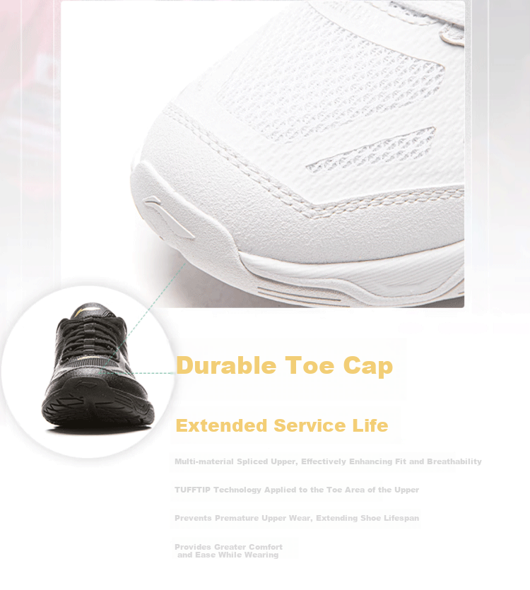 LI-NING Table Tennis Shoes Unisex Training Competition Breathable Shock Absorption Professional New Model 13