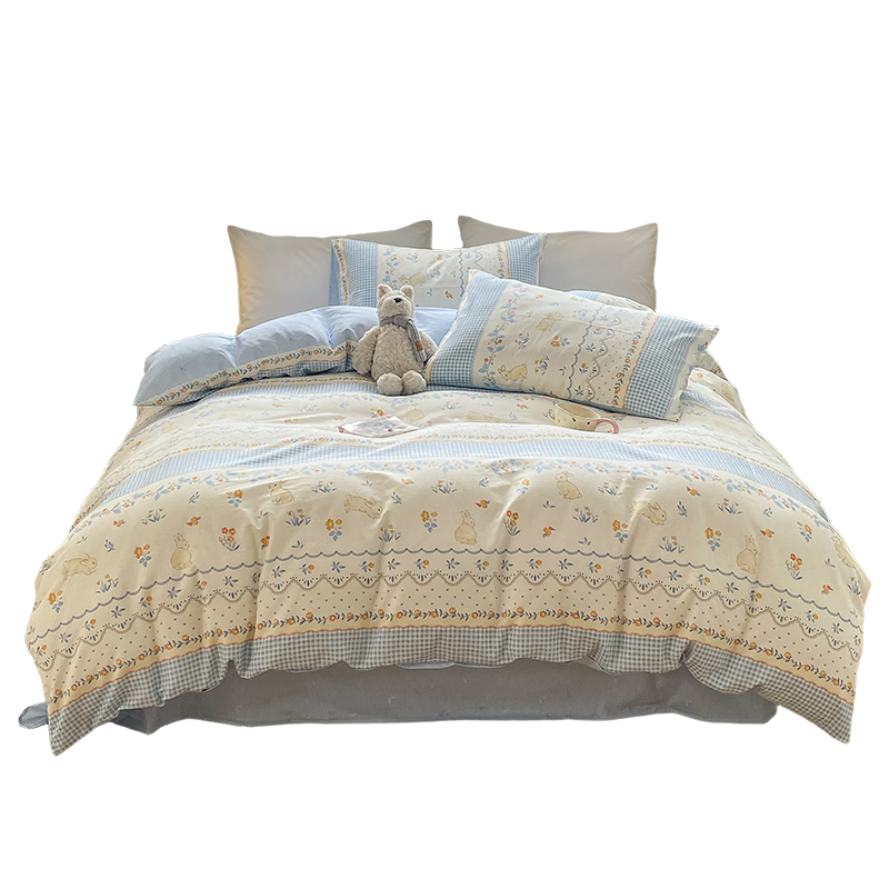 Grace Class A Antibacterial 100% Xinjiang Cotton Pure Cotton Student Quilt Cover Movement 150*200cm