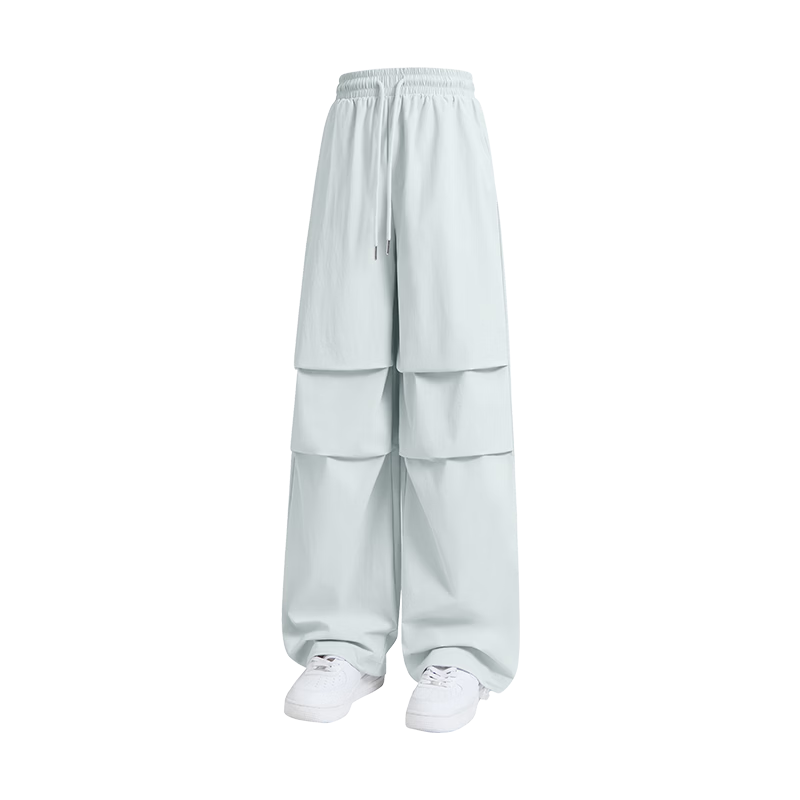 MINISO Women's Work Pants 2026 Spring Summer Lightweight High Waist Slim Wide Leg Cargo Pants Petite Sports Hiking Trousers