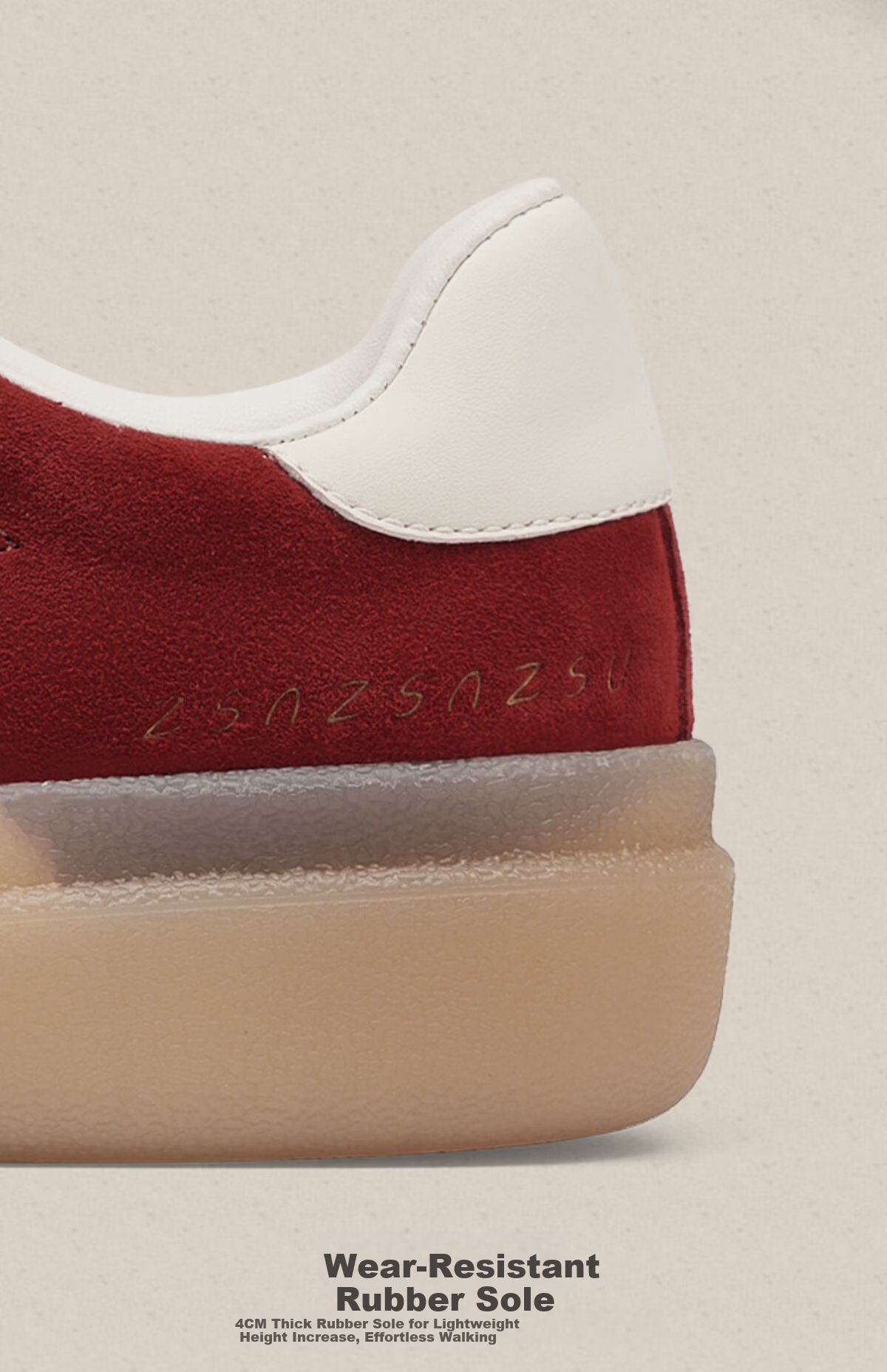 Sasa Su [Celebrity Edition] Spring Summer Thick Sole Sports Casual Sneakers Women Retro Military Training Shoes Macaron ZA65151-30 6