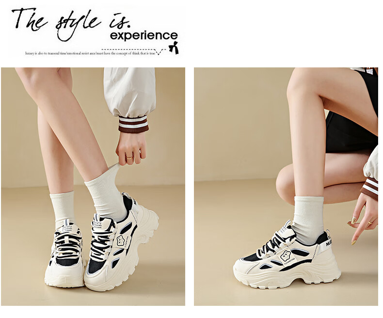 Cartelo Crocodile Fleece-Lined Dad Sneakers Women's Winter Warm Casual Cotton Sports Running Shoes 1546M Mika Size 35 9