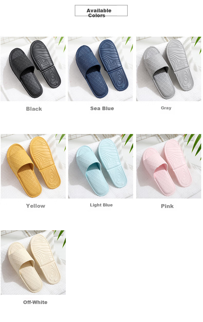 GUOLUOFEI Foldable Portable Ultra-Light Travel Slippers for Business Trips Hotel Summer Unisex Gray Size 38-39 1