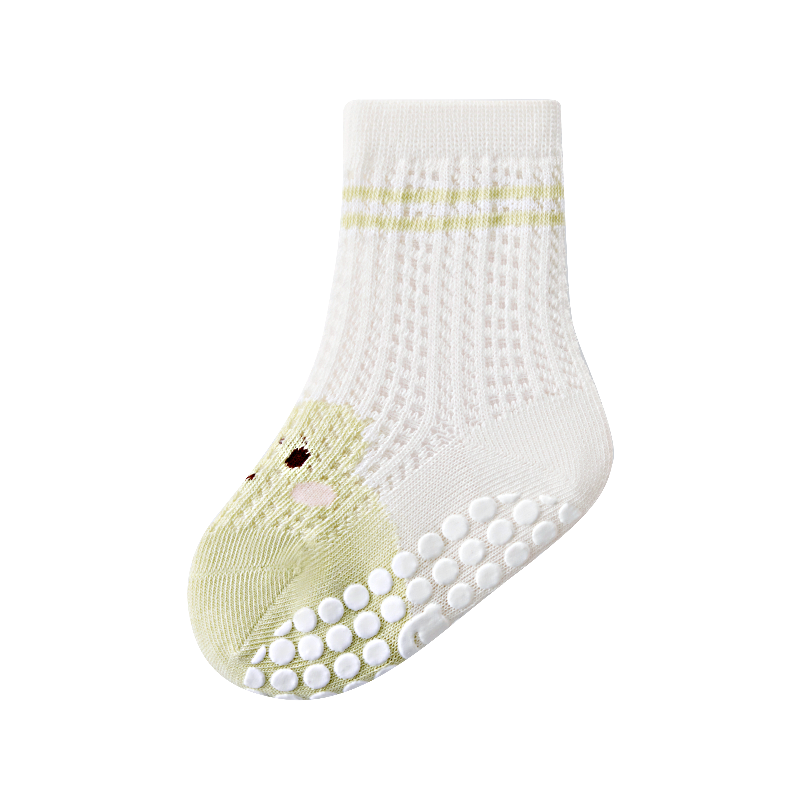 Betis Baby Socks Summer Mesh Socks Infant Floor Socks Children's Seamless Non-Slip Cooling Short Socks