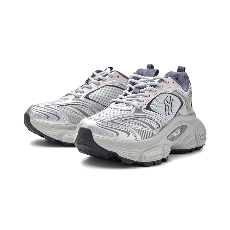 MLB Unisex Thick-Soled Dad Shoes Zhang Ruonan Same Style Birthday Gift 3ASHWD15N-50GRL-250