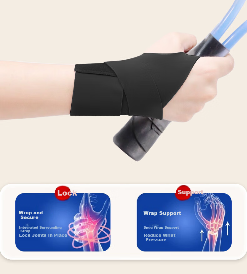 Olera Japanese Tendonitis Wrist Brace Joint Sprain Strain TFCC Badminton Fitness Wrist Support Compression Sports Guard 5