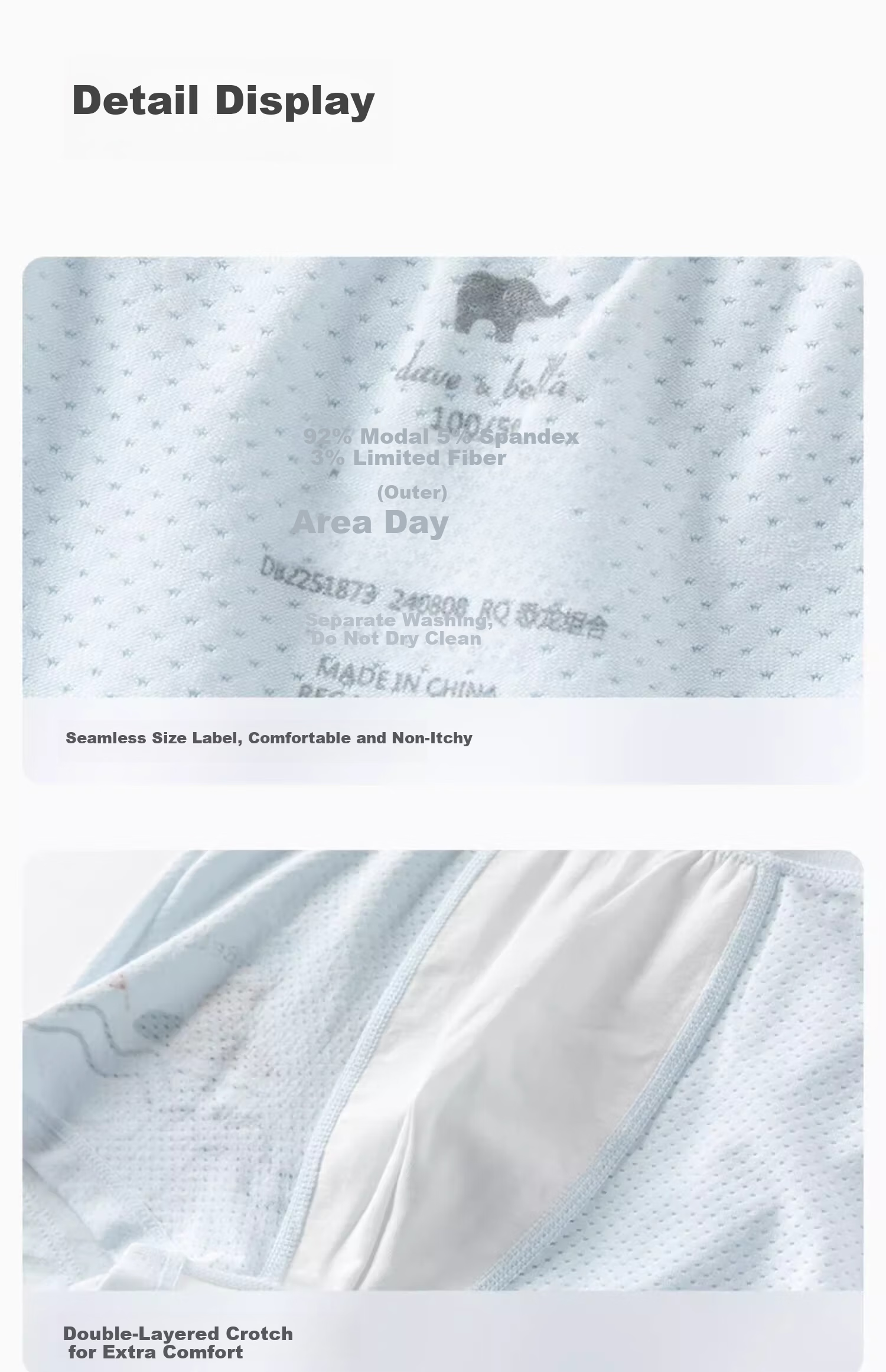 DAVE & BELLA Boys' Underwear 2-Pack Toddler Boxer Briefs Baby Kids Comfortable Cotton Shorts 10