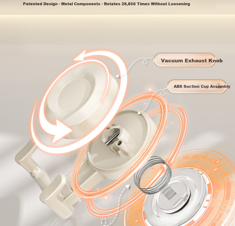 Jiabaili Suction Cup Kitchen Hook No Drilling Strong Load-Bearing Seamless Vacuum Double Hook for Door Bathroom Adhesive Hook Rack 8
