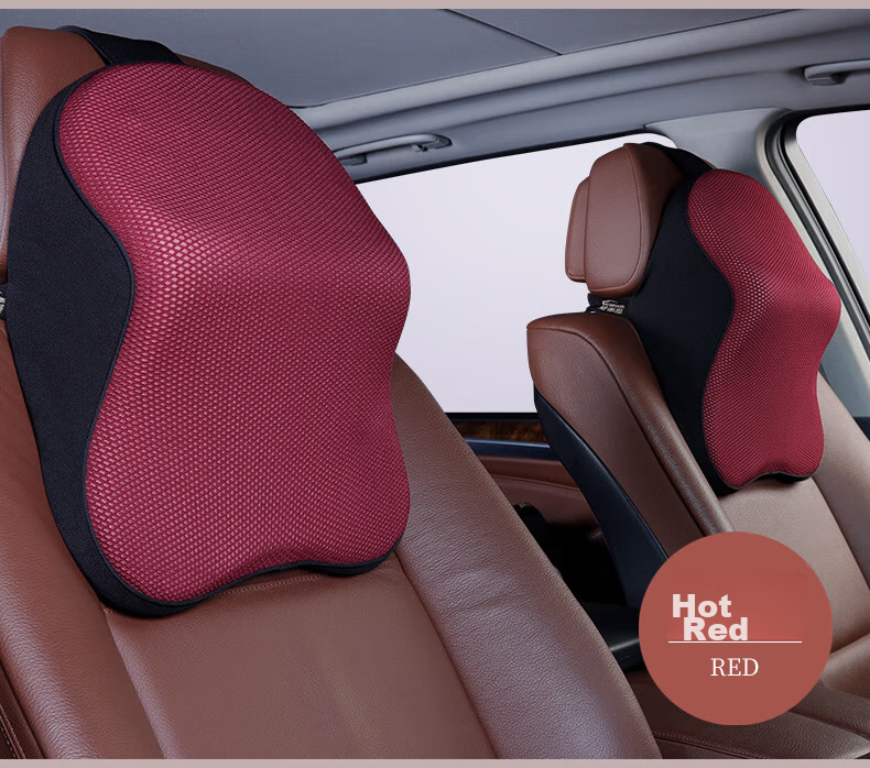 ICAROOM Car Headrest, Space Memory Foam Neck Pillow, Vehicle Headrest, Seat Back Cushion, Shoulder Pillow, Car Support Pillow 14