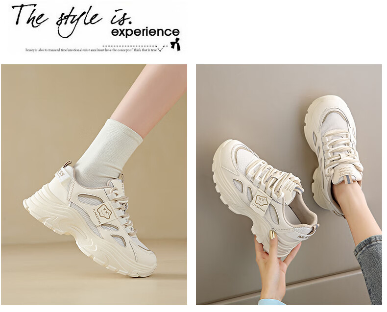 Cartelo Crocodile Fleece-Lined Dad Sneakers Women's Winter Warm Casual Cotton Sports Running Shoes 1546M Mika Size 35 7