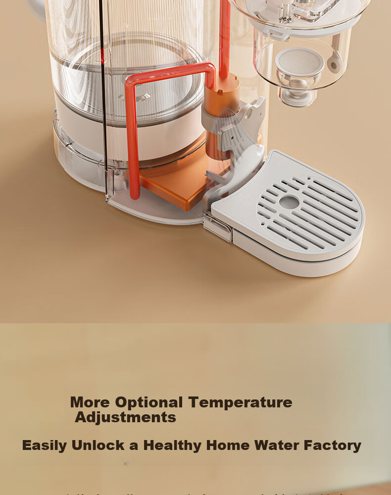 ROYALTY LINE Smart Temperature Control Electric Kettle Split-Type Water Boiler Household Water Dispenser Baby Milk Preparation Fully Automatic Quantitative Water Output 1.8L Standard Model 14