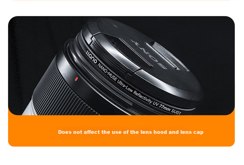 Llano Third Generation Ultra-Low Anti-MC UV Filter, 46mm Lens Protector, Suitable for Fujifilm Nikon 16-50 Z30 Z50 Z50II Z50 Second Generation, Zfc Camera Accessories 16