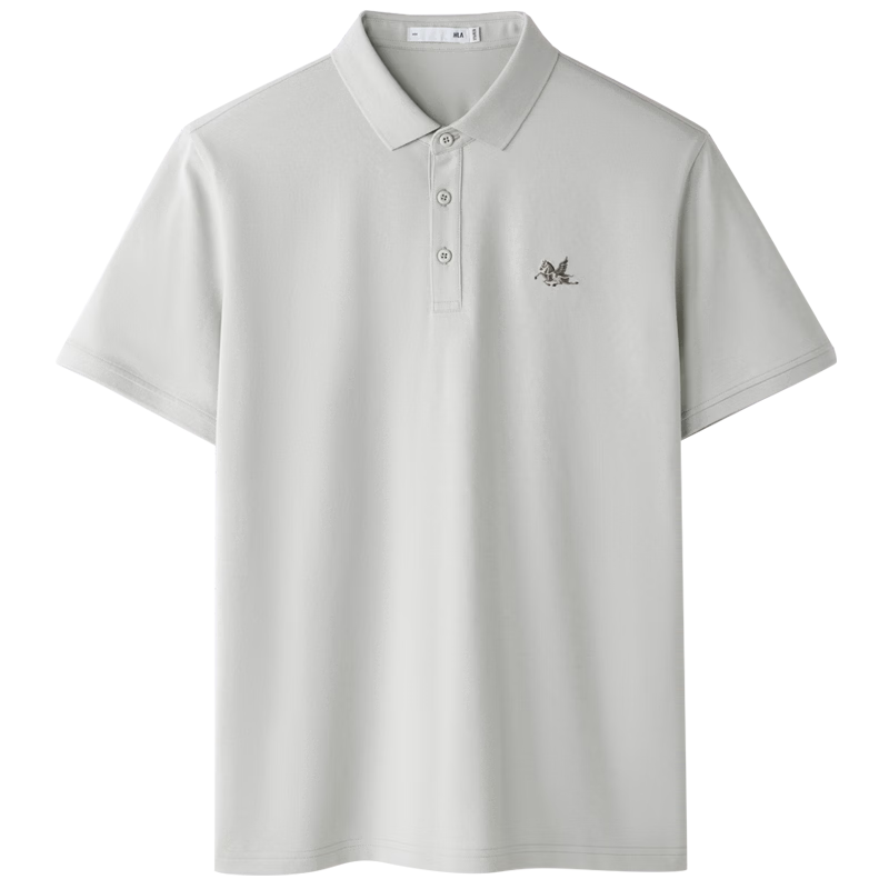 HLA Hailan Home Men's Polo Shirt 2026 New Year Cool Feeling Short Sleeve Summer Father's Day Gift