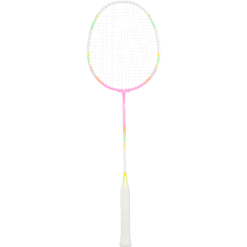 KAWASAKI Carbon Composite Badminton Racket Set Lightweight Durable Unisex Youth Double Rackets