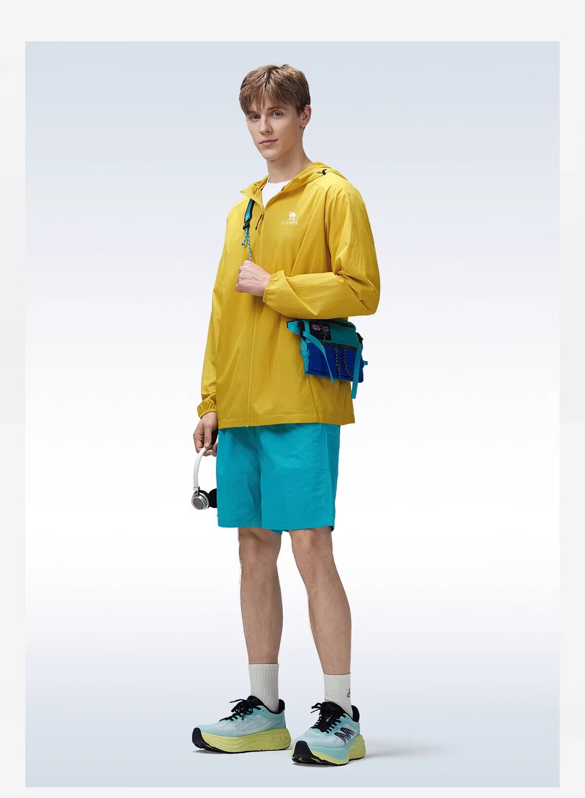 CAMEL Outdoor Original Yarn Sun Protection Jacket 2026 Spring Summer New Unisex UPF1000 Cooling Water-Repellent Sports Jacket O013 32