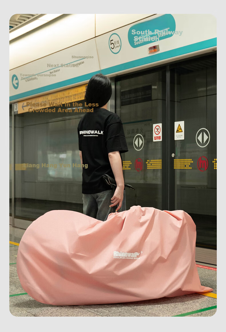 Rhinowalk Rhino Bicycle Loading Bag Road Mountain Bike Packing Storage Waterproof Metro High-Speed Train Shipping Bag 5
