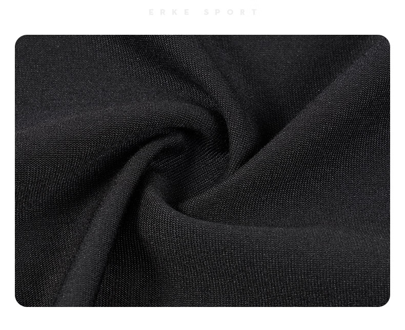Erke Men's Crew Neck Short Sleeve Knit Shirt Summer Outdoor Antibacterial Sports T-Shirt Breathable Casual Base Layer Top 19