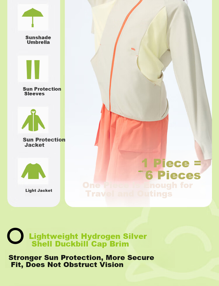 Beneunder Kids UV Protection Jacket Unisex Breathable Sunproof Coat AS983 Frosty White Size 110 8