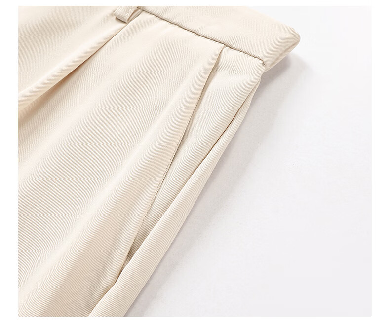 Jeanswest Casual Men's Spring Summer Loose Straight Wide-Leg Long Pants Comfortable Simple Versatile Commuter Trousers Unisex 19