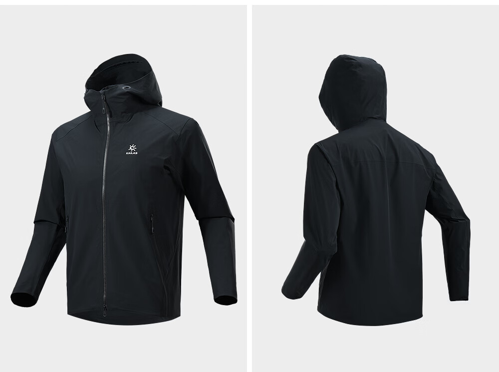 KAILAS M3-X Men's Softshell Jacket Outdoor Hiking Durable Stretch Breathable Lightweight Windproof Hooded Summer Coat 12
