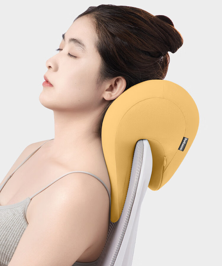 MiiOW Office Lumbar Support Cushion Seat Backrest Pillow Chair Headrest Waist Protection Cushion for Long Sitting and Nap 9