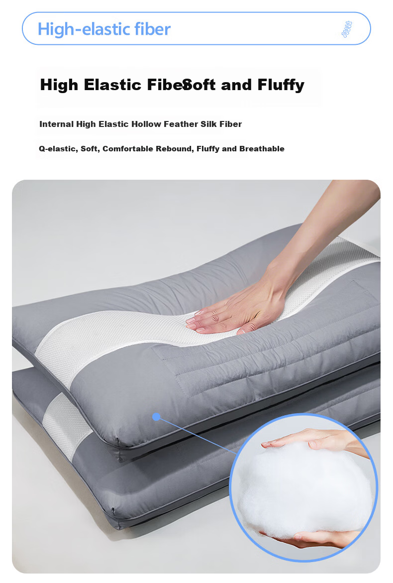 YUZHAOLIN Cervical Pillow Neck Support Pillow for Sleep Cervical Spondylosis Deep Sleep Cassia Latex Pillow Core Cervical Pillow 11