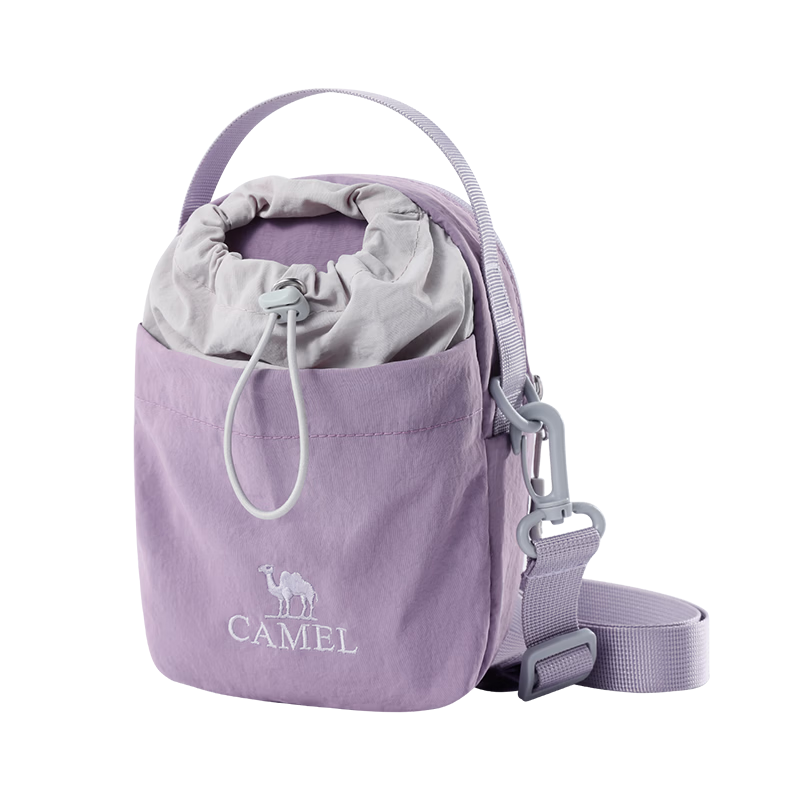 CAMEL Fashion Lightweight Outdoor Hiking Crossbody Shoulder Phone Bag Portable Lightweight Water Bottle Bag 576BB35022