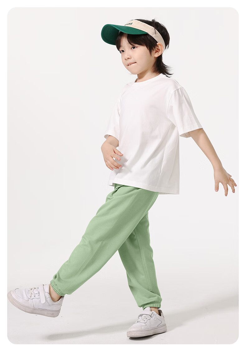 Piggy Banner Boys Sports Set 2026 New Summer Thin Clothes Stylish Big Kids Short Sleeve Pants Two-Piece Set 27