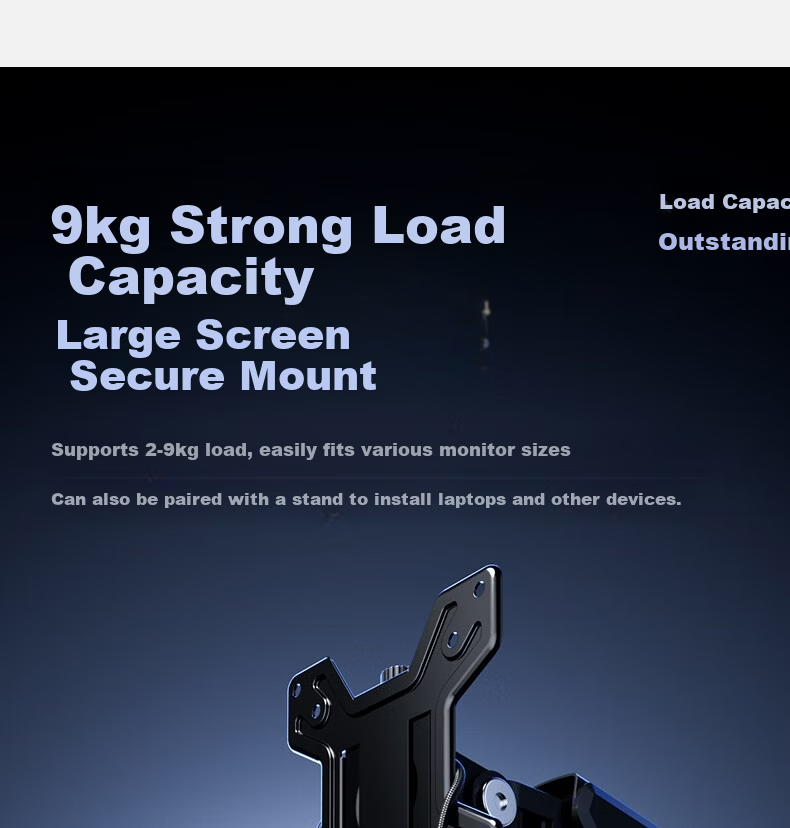 Deli Monitor Arm Mechanical Arm Display Screen Bracket Desk Clamp Computer Stand Gaming Monitor Riser MG701 18