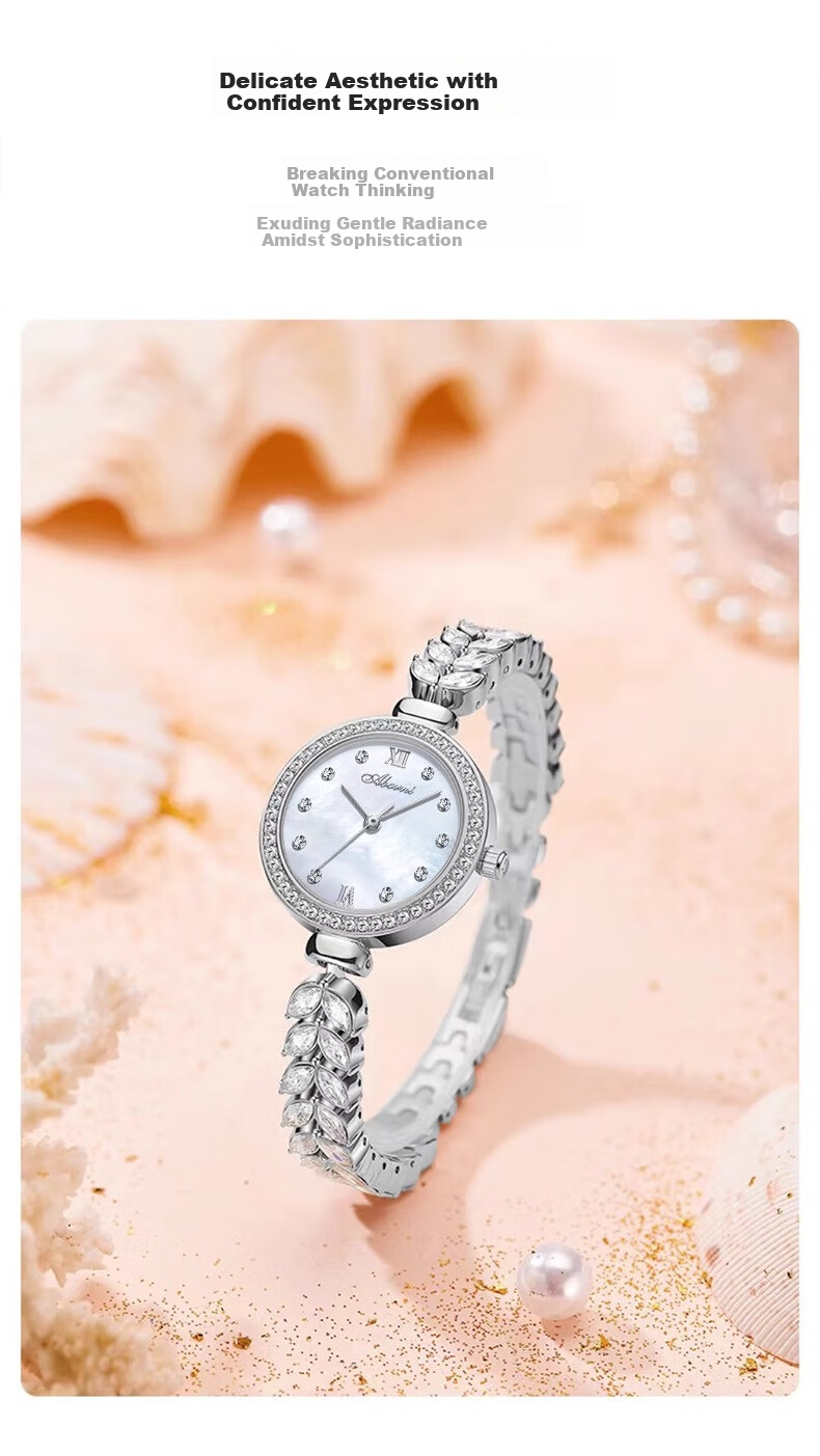 GEORGCOUNT Mermaid Women's Watch 2025 New Luxury Niche Waterproof Bracelet Quartz Watch Valentine's Day Gift 6