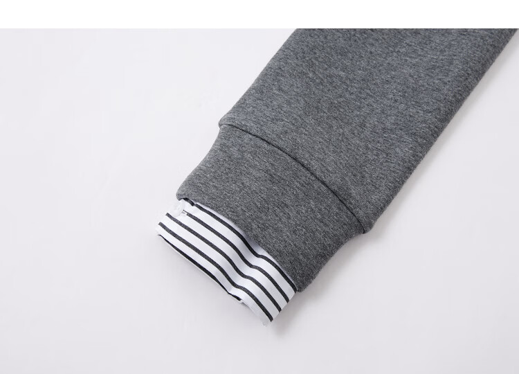 Demana Q-Elastic Air Layer Spring Smart Wind Fake Two-Piece Striped Splice Lapel Loose Petite Women's Jacket 13