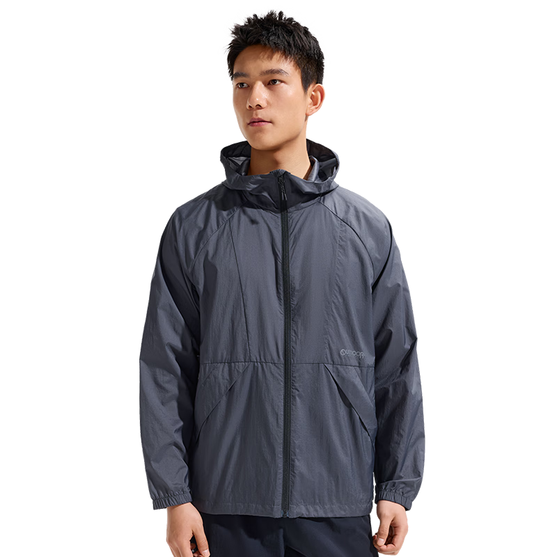 OUTDOOR PRODUCTS Men's Sun Protection Jacket Spring Summer 2026 Lightweight Comfortable Water-Repellent Coat UV Protection UPF50+ OFPF621312