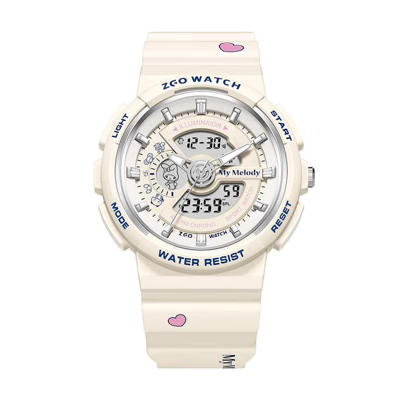 ZGO Digital Watch for Middle and High School Students Waterproof Kids Watch Girls Sanrio Birthday Gift