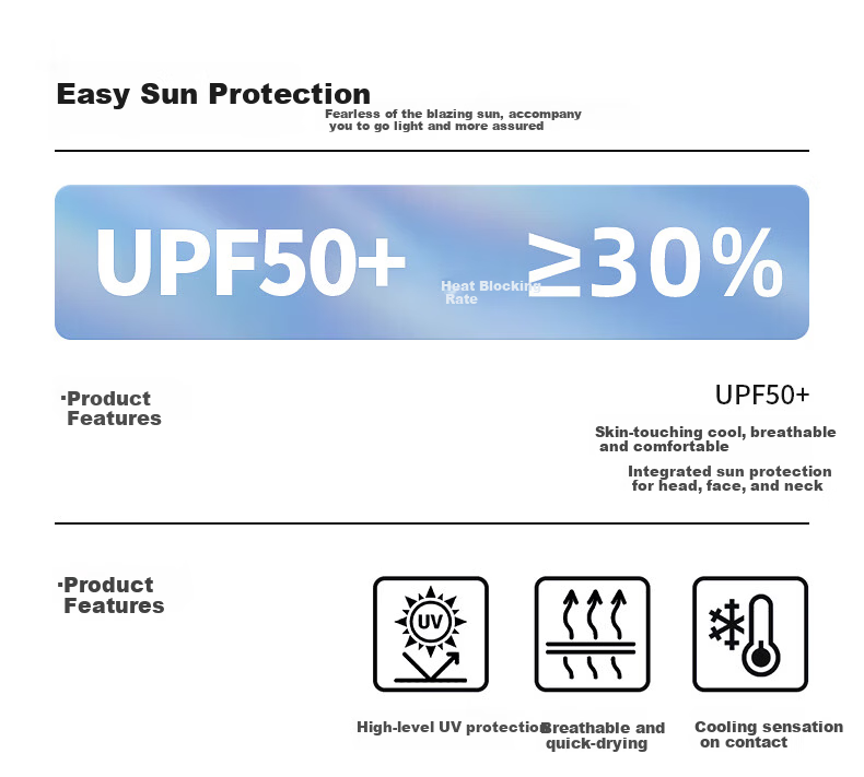 Combo Summer New Self-Operated Women's Sun Protection Jacket UV Protection Outdoor Breathable Thin Ice Silk Cycling Coat Sunproof Clothing 7