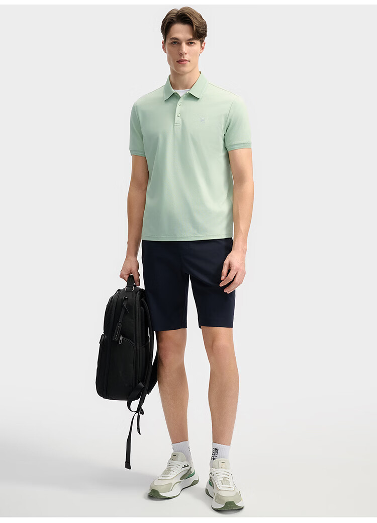 FILA Official Navigator Polo Shirt 2026 Summer Men's Cool Short Sleeve Sports T-Shirt Business Casual Top 67