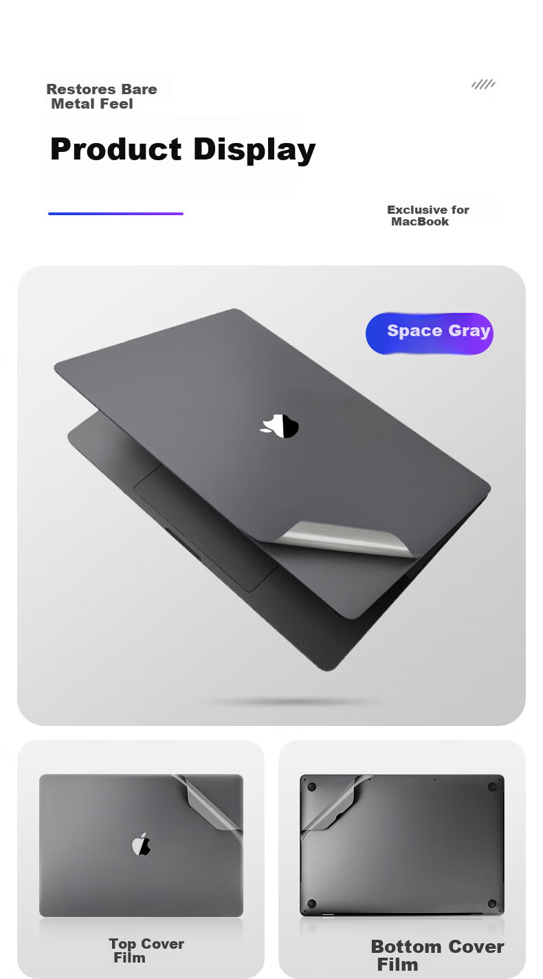 DiYi Workshop Protective Case Film for New MacBook Air 15/Inch 15.3 M4/M3 Apple Laptop Skin Ultra-Thin Cooling A3241 4